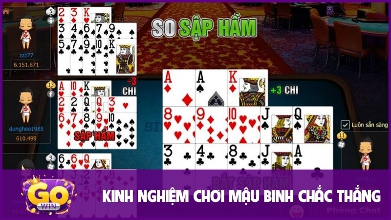 Mậu Binh - Thách Thức Chiến Thuật Cùng Cơ Hội Thắng Lớn 3 Tìm hiểu kinh nghiệm chơi Mậu Binh thắng lớn