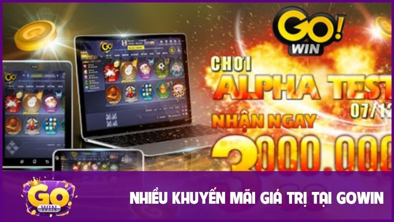 GOWIN - Đỉnh cao giải trí, cơ hội hốt bạc khủng 2025 19 Nhiều khuyến mãi giá trị dành cho hội viên GOWIN