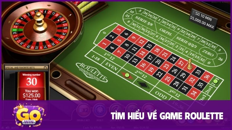 Roulette online - Trò quay số kinh điển thưởng cực lớn 1 Roulette trực tuyến sở hữu luật chơi khá đơn giản